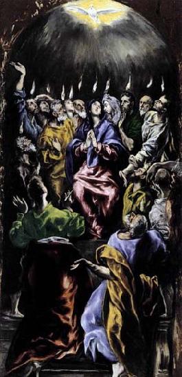 GRECO, El The Pentecost oil painting picture